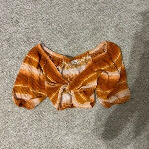 Urban Outfitters Orange Top